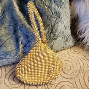 NWOT Cache Rhinestone Evening Purse